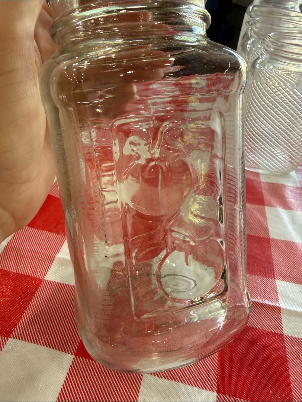 Vintage Glass Mason Jar